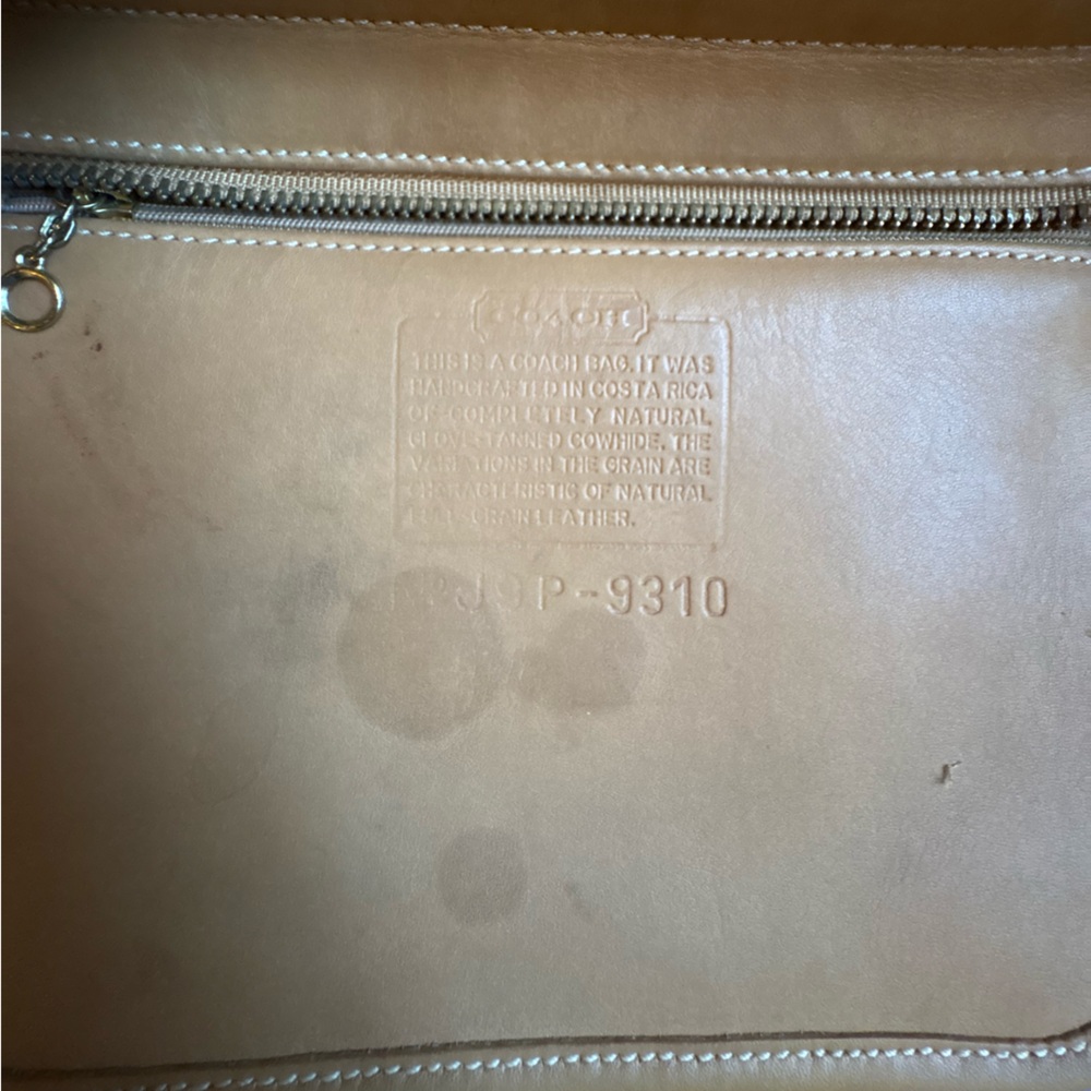 Vintage Coach Bleecker Pocket Zip | Costa Rica 1998 | 9310 | Great Condition - Picture 15 of 16